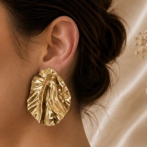 Orecchini Golden Wave